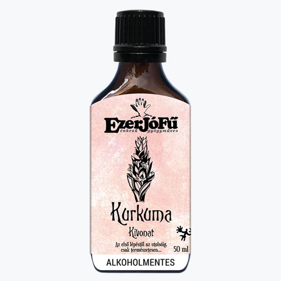 EzerJóFű Kurkuma kivonat, 50 ml