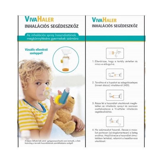 VivaHaler inhalációs segédeszköz