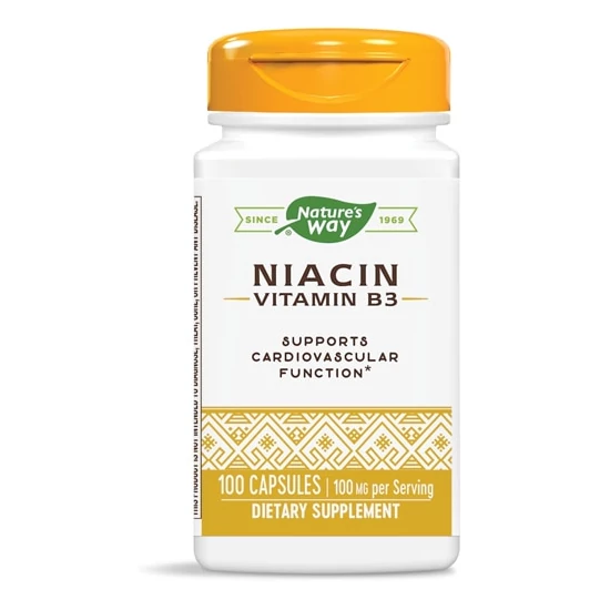 Natures Way Niacin Kapszula, 100 db