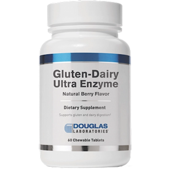 Douglas Laboratories Gluten-Dairy Ultra Enzyme Glutén és tejtermék emésztő enzim rágótabletta 60db