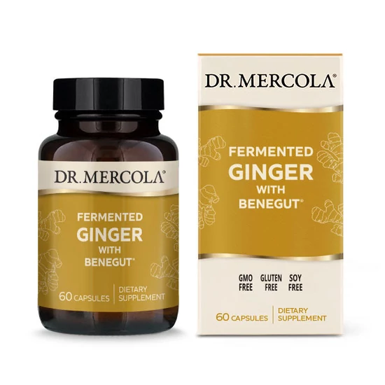 Dr. Mercola fermentált gyömbér kapszula, 60 db