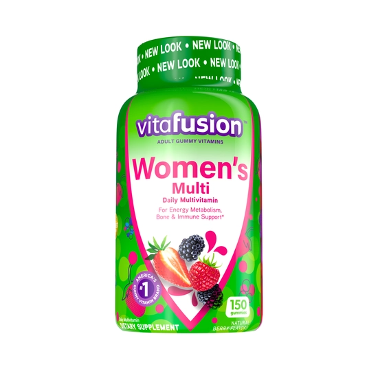 Vitafusion Női multivitamin, bogyós gyümölcs ízű gumivitamin, 150db