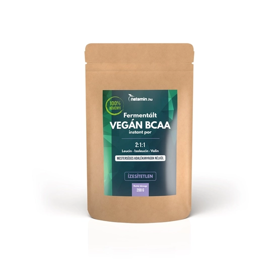 Netamin Fermentált Vegan Instant BCAA Por 200 g 
