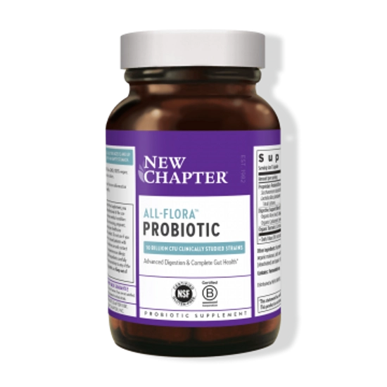 New Chapter Probiotic All-Flora Probiotikum, 60 db