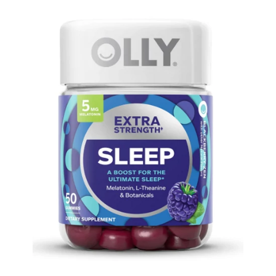 Olly Extra Strength Sleep Alvást segítő gumivitamin, 50db