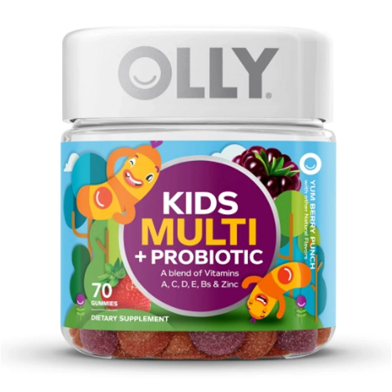 Kids Multi Plus Probiotic Multivitamin Probiotikummal 70db gumivitamin