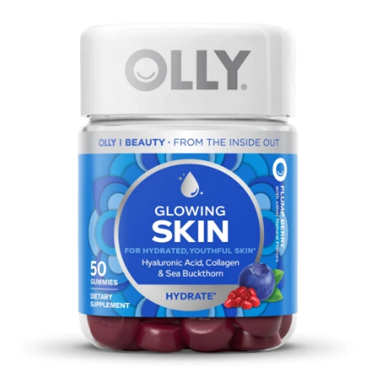Olly Glowing Skin Ragyogó bőr gumivitamin, 50db