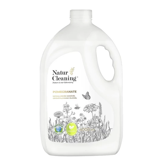 Naturcleaning Mosógél Gránátalmás, 4000 ml