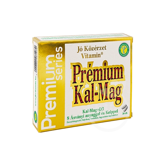 Jó Közérzet prémium kal+mag+d3 vitamin+8 ásvány+kelp kapszula 30 db