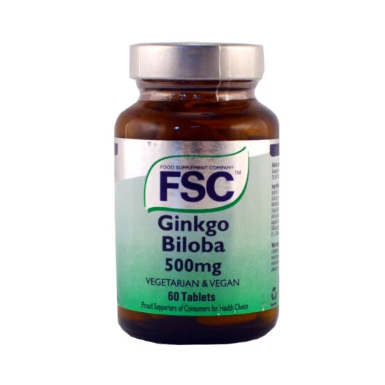 FSC Ginkgo Biloba 500mg, 60db