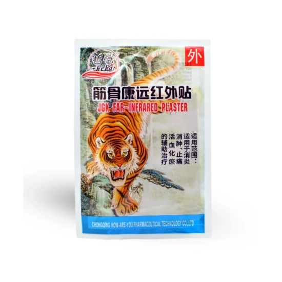 Zhekai tigris tapasz 5x4db-os csomag