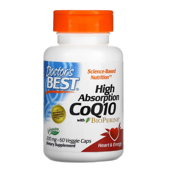 Doctor's Best CoQ10 BioPerine-nel 200 mg, 60db