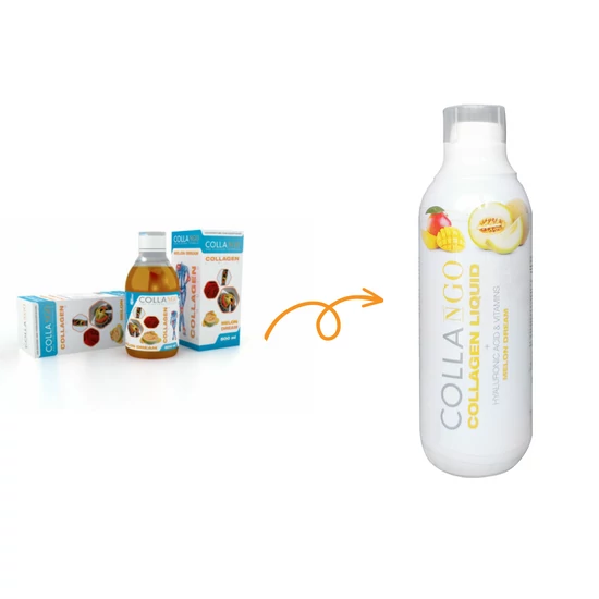 Collango Collagen Liquid - folyékony kollagén sárgadinnyés 500ml