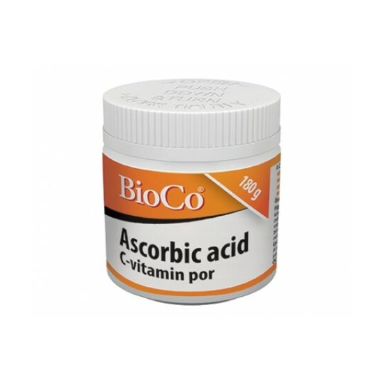 Bioco Ascorbic Acid C-Vitamin Por 180g
