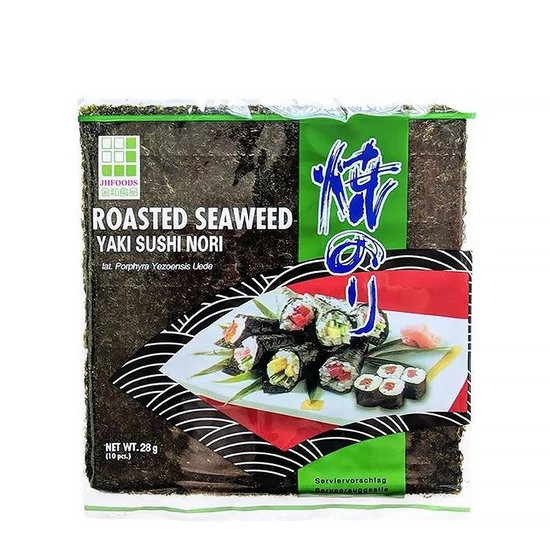 Yaki Sushi Nori Tengeri Algalapok 28G