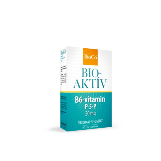 Bioco bioaktív b6-vitamin p-5-p 20mg tabletta 60 db