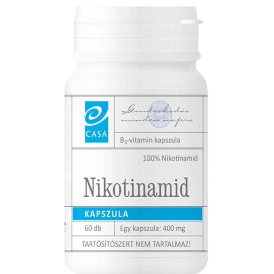 Casa Nikotinamid Por (B3-Vitamin) 100%  54G