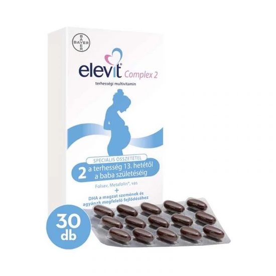 Elevit Complex 2 Multivitamin Kapszula 30db