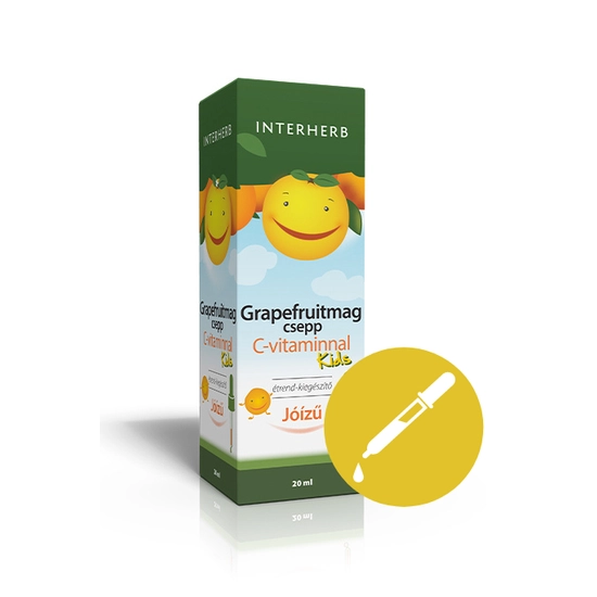 Interherb Grapefruitmag Csepp Kids C-Vitaminnal 20ml