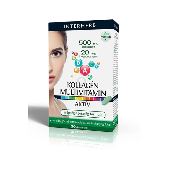 Interherb Kollagén Multivitamin Tabletta 30db 