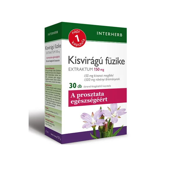 Interherb Napi 1 Kisvirágú Füzike Extraktum Kapszula 30db