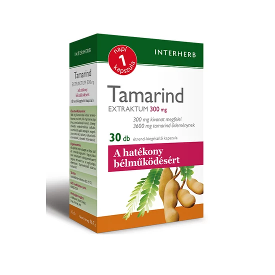 Interherb Napi 1 Tamarind Extraktum Kapszula 30db