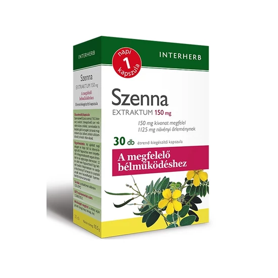 Interherb Napi 1 Szenna Extraktum Kapszula 30db