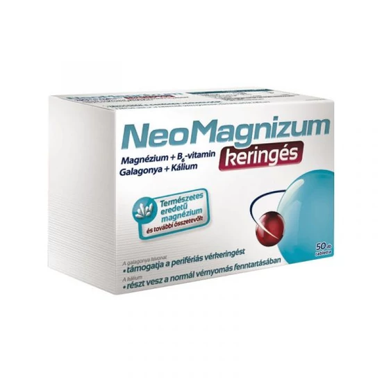 Neomagnizum Keringés Tabletta 50db