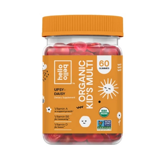Hello Bello Organic Kids gumivitamin gyerekeknek, 60db