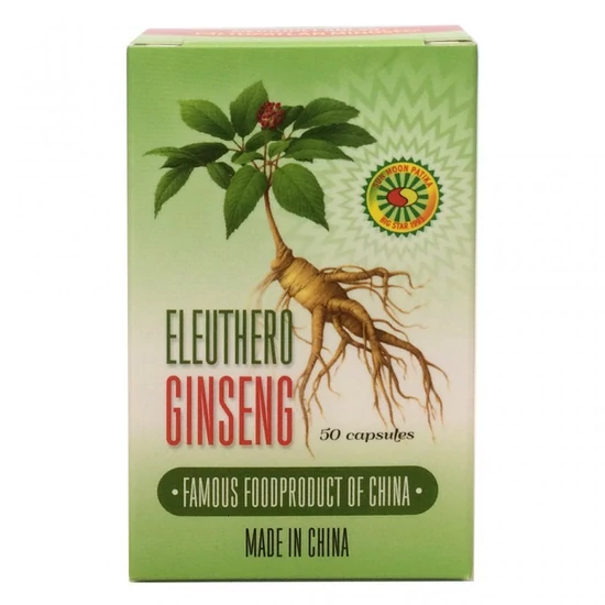 Sun Moon Ginseng Eleuthero Gyökér kapszula , 60 db