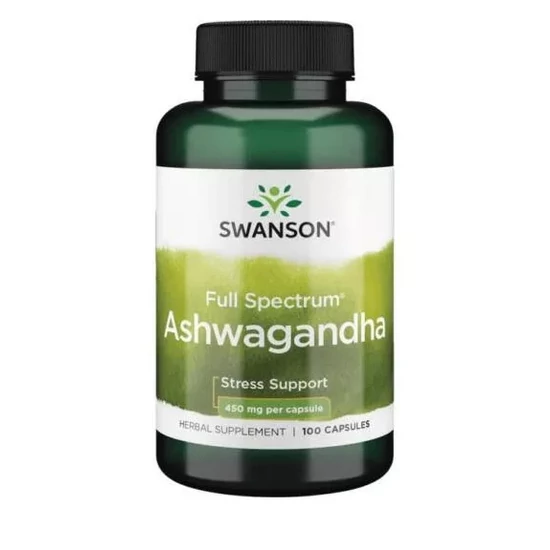 Swanson Ashwagandha Kapszula, 100 db