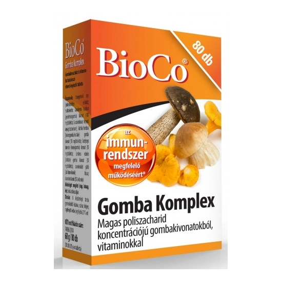 BioCo Gomba Komplex, 80 db tabletta