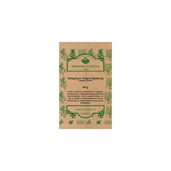 Herbária galagonya virágos hajtásvég tea, 40 g