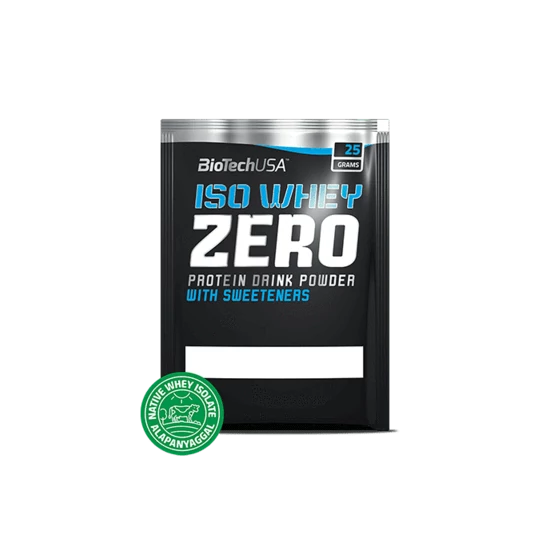 BioTech Iso Whey ZERO Lactose Free fehérje készítmény, Pisztácia ízesítés, 25 g