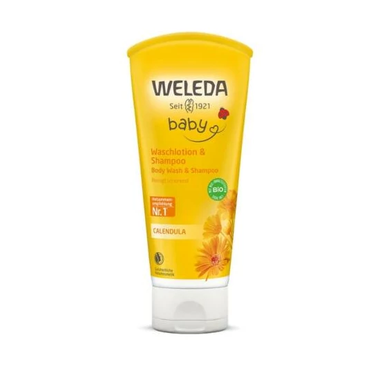 Weleda calendula tusfürdő és sampon 200 ml