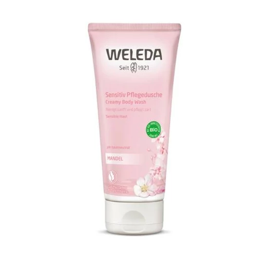 Weleda mandulás tusfürdő érzékeny bőrre 200 ml