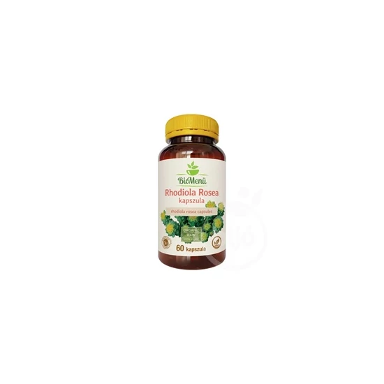 Biomenü bio rhodiola rosea 500 mg kapszula 60 db