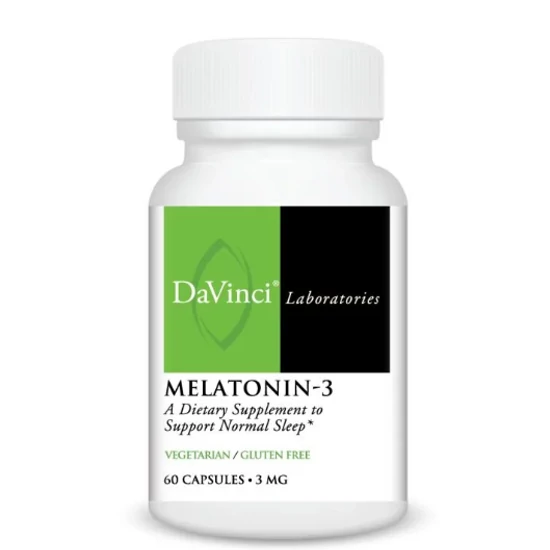  DaVinci Melatonin-3mg, 60 db