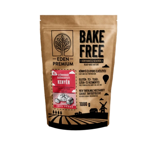 Bake Free Szénhidrát csökkentett (kenyér) lisztkeverék 1000g