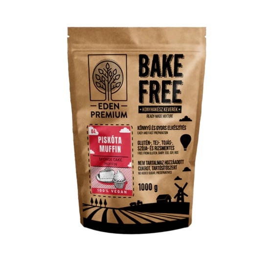 Bake Free Piskóta - Muffin lisztkeverék 1000g