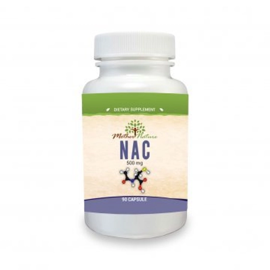 Mother Nature NAC - N-acetil-cisztein 500 mg, 90 db