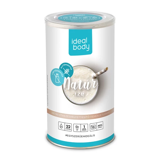 IdealBody fogyókúrás italpor natúr, 525 g