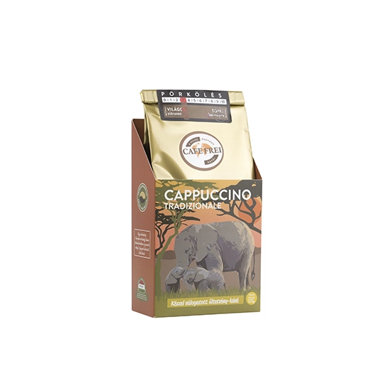 Cafe Frei Afrika Cappuccino szemes kávé, 125 g