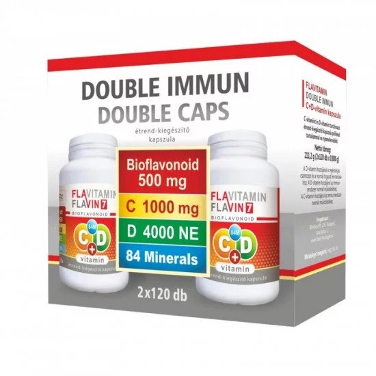 Flavitamin Double Vitamin C+D 2X120db, 240 db