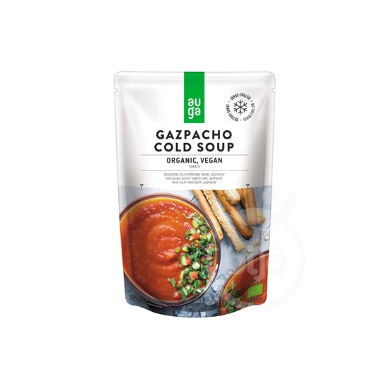 Auga Bio Vegan Gazpacho Hideg Leves, 400 g