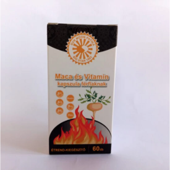 Sun Moon Maca És Vitamin Kapszula, 60 db