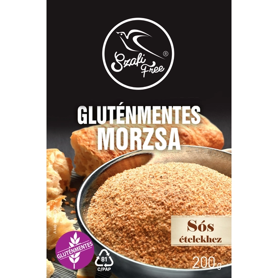 Szafi Free Gluténmentes morzsa - sós ételekhez, 200g