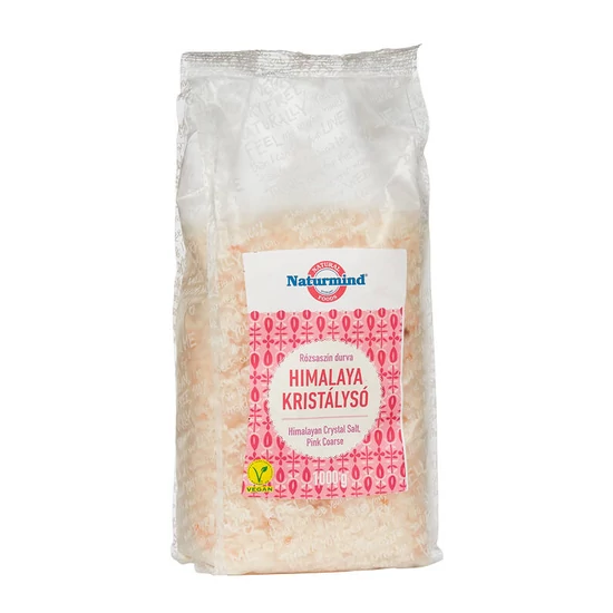 Naturmind Himalaya só durva, rózsaszín, 1 kg