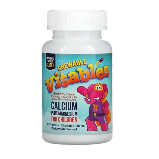 Vitables rágható kalcium + magnézium gyermekeknek, 90db