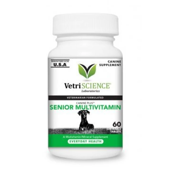 Vetri Canine Plus Senior Multivitamin Rágótabletta, 60 db